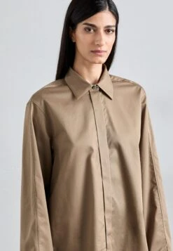 Tiger Of Sweden CORNIA - Button-down Blouse - Brown -Tiger of Sweden Store 834afb6b04b04b97bc12d0302d0cec08