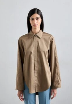 Tiger Of Sweden CORNIA - Button-down Blouse - Brown